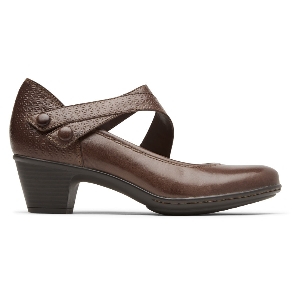 Rockport Wedges Dame Brune - Cobb Hill Kailyn Asymmetrical Mary Jane - IZLB07632